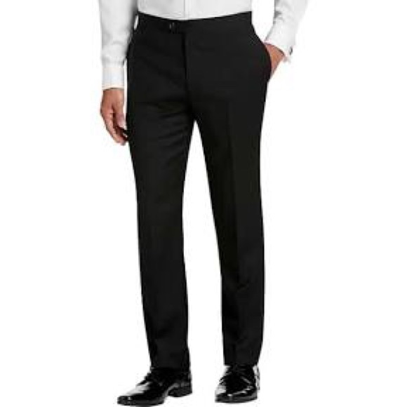 Mens Black Dress Pants 34 x 32 - Picture 3 of 15